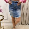 Spódnica Jeans mini z paskiem