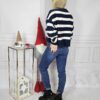 Sweter LOVE granat