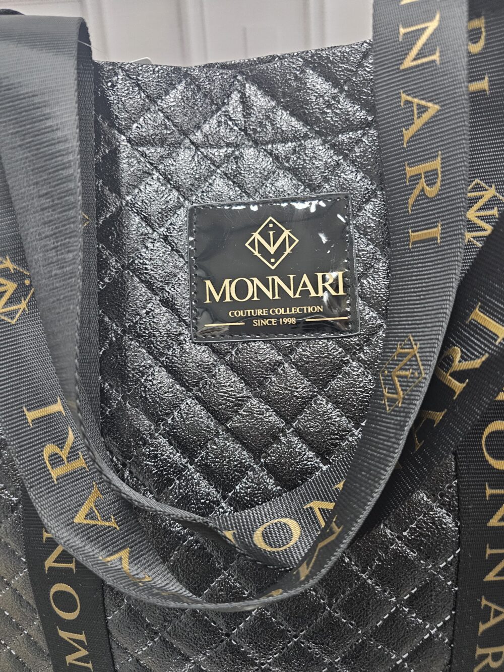 Torba Monnari SHOP czarna - obrazek 3