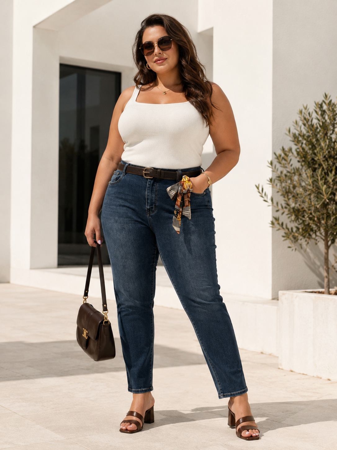 Spodnie M'Sara PLUS SIZE jeans