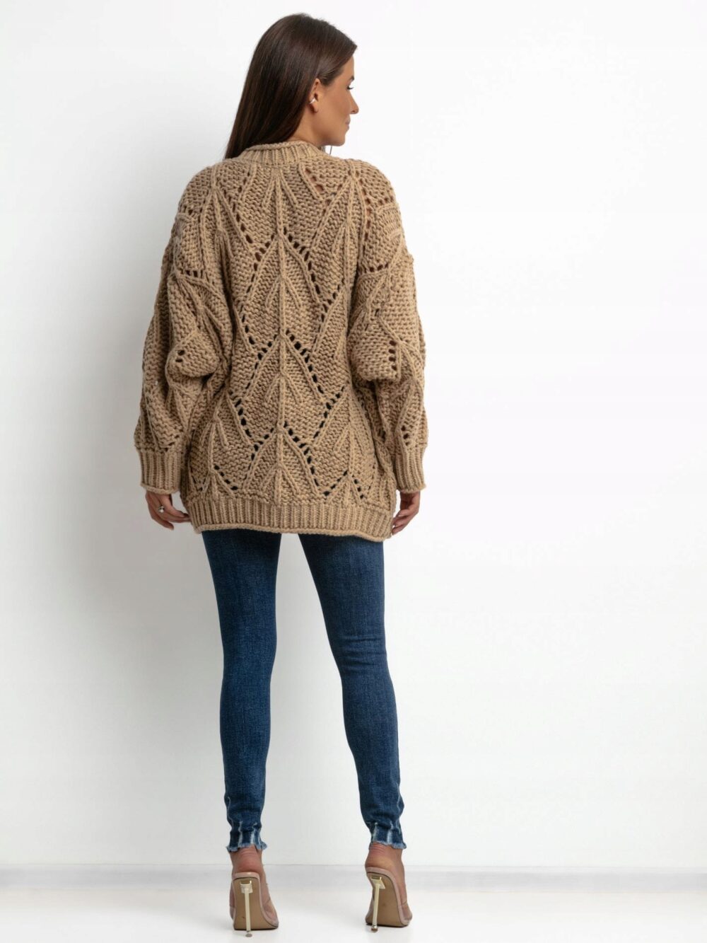 Sweter SHERI camel - obrazek 2