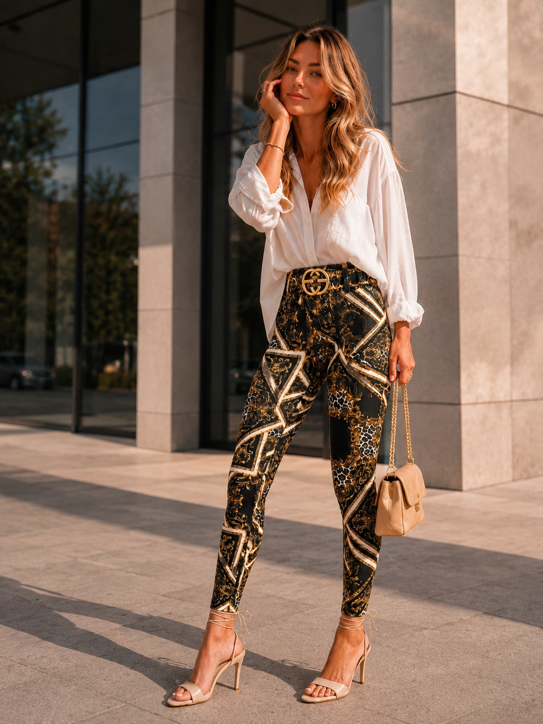 Legginsy La Diva OLIVIA glamour