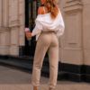 Spodnie By Love Me DORIS cappuccino