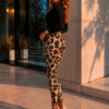 Legginsy La Diva OLIVIA jasna pantera
