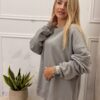 Bluza By Love Me MICHEL szara