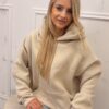 Bluza La Monne PRINTS mocca