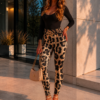 Legginsy La Diva OLIVIA jasna pantera