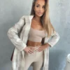 Płaszcz Agatha Pucci LISA błękit