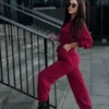 Kombinezon Fame Icon NATALIA burgund