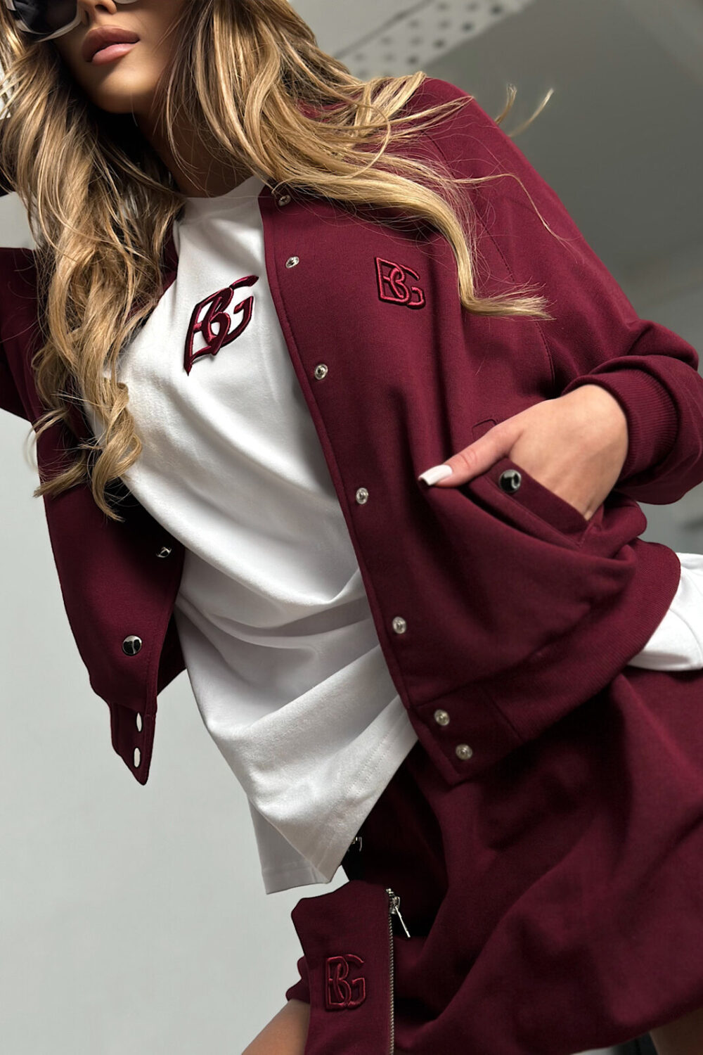 Bluza Brandenburg RIRI burgund