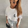 Damski T-shirt Agatha Pucci BASIC biały