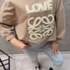 Bluza oversize LOVE mocca