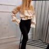 Legginsy dzwony MARILYN czekolada