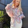 Koszula La Diva LISA pudrowy róż