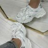 Sneakersy LOVE YOUR LIVE białe
