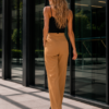 Eleganskie spodnie Sempre MONI camel