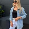 Kurtka M'Sara JEANS niebieska