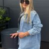 Kurtka M'Sara JEANS niebieska