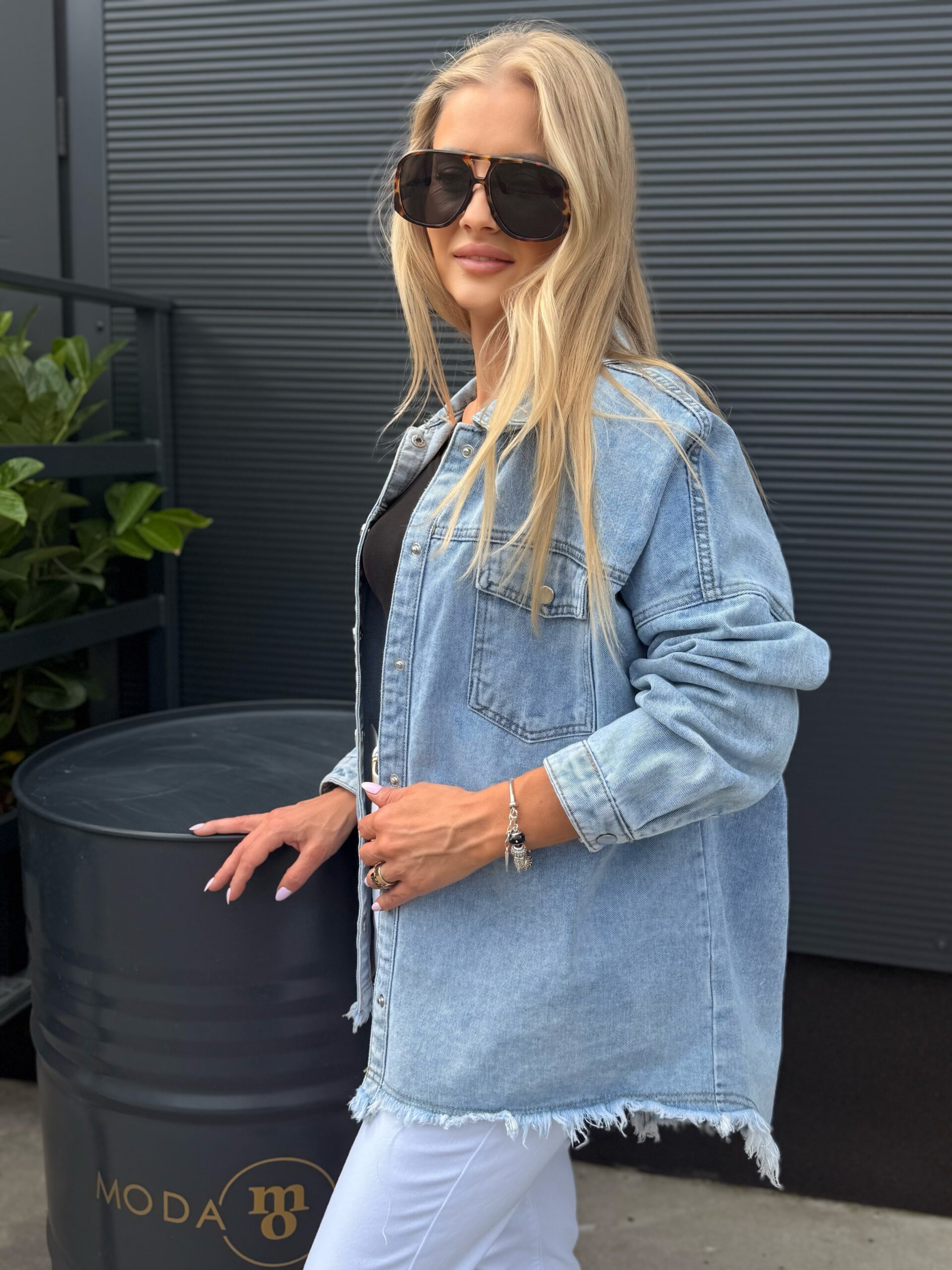Kurtka M'Sara JEANS niebieska