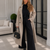 Komplet Agatha Pucci dzianinowy DIANA czarny