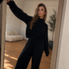 Komplet Agatha Pucci dzianinowy DIANA czarny
