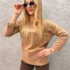 Bluzka BALANCE camel
