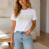 T-shirt Sempre LOVE STORIES mięta