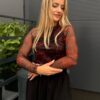 Bluzka tiulowa GALA czerwona