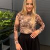 Bluzka tiulowa GALA beżowa