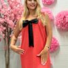 Top Emilia Prążek PLUS SIZE koralowy
