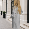 Płaszcz KATIA Plus Size szary