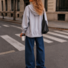 Spodnie jeans BALLON Moon Girl niebieskie