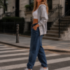 Spodnie jeans BALLON Moon Girl niebieskie
