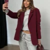 Marynarka Brandenburg VOGUE burgund