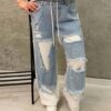 Spodnie Denim RETRO białe
