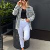 Kurtka M'Sara JEANS szara