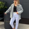Kurtka M'Sara JEANS szara