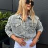 Kurtka M'Sara JEANS szara