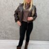 Legginsy Ocieplane KATRINA czarne