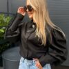 Klasyczna koszula Celine La Diva czarna