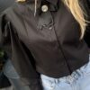Klasyczna koszula Celine La Diva czarna