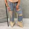 Spodnie Denim RETRO beżowe
