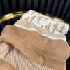 Elegancki cieńszy szalik DiDi camel