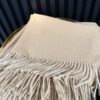 Dwustronny szal CASHMERE camel