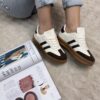 Sneakersy Sambay beżowe