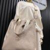 Torebka shopper M&Mz Bags jasny beż