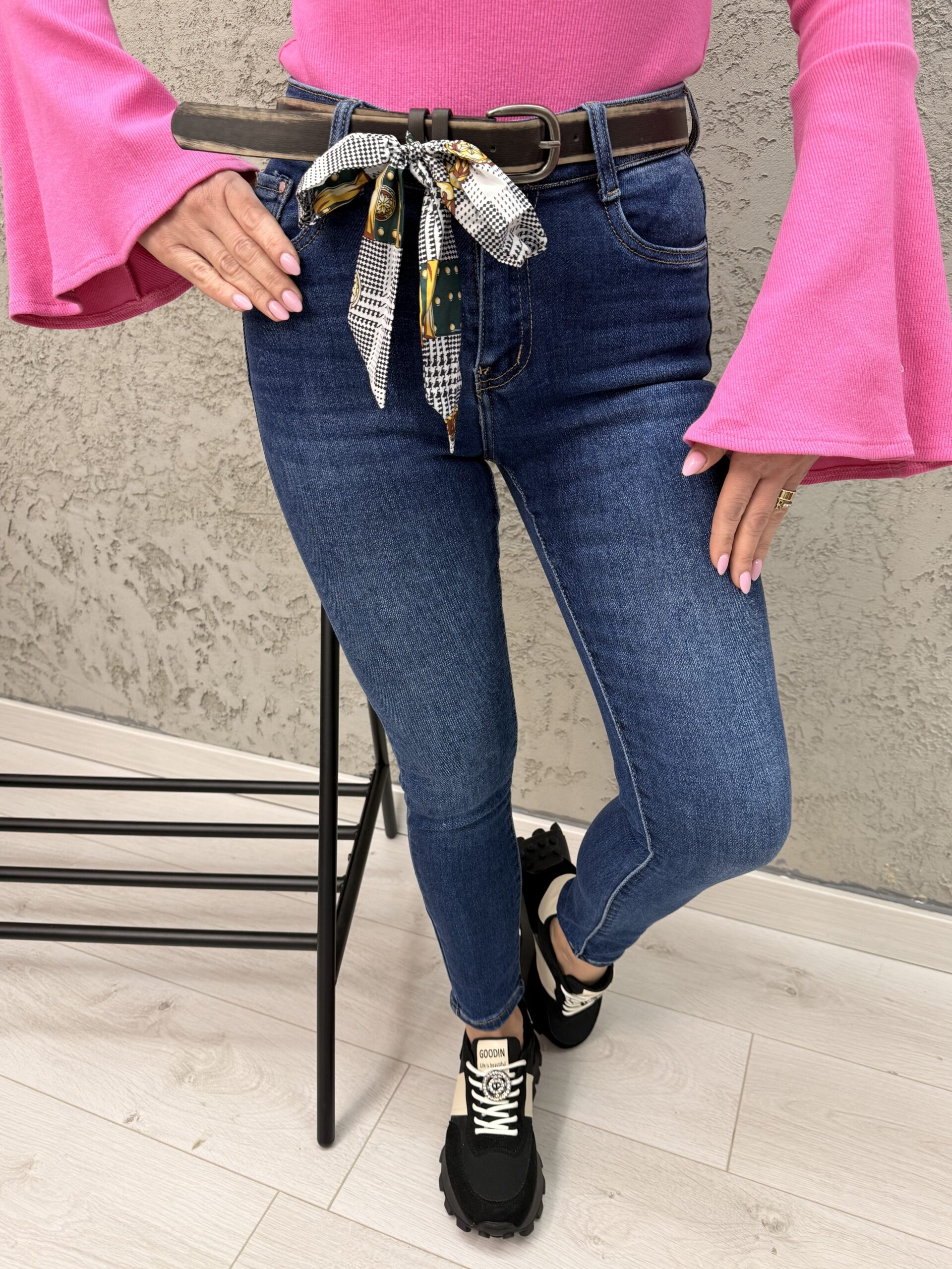 Spodnie M'Sarsa JEANS niebieskie