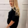 Sweter Carmel VELORIA moher czarny