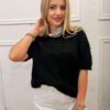 Sweter Carmel VELORIA moher czarny