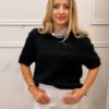 Sweter Carmel VELORIA moher czarny